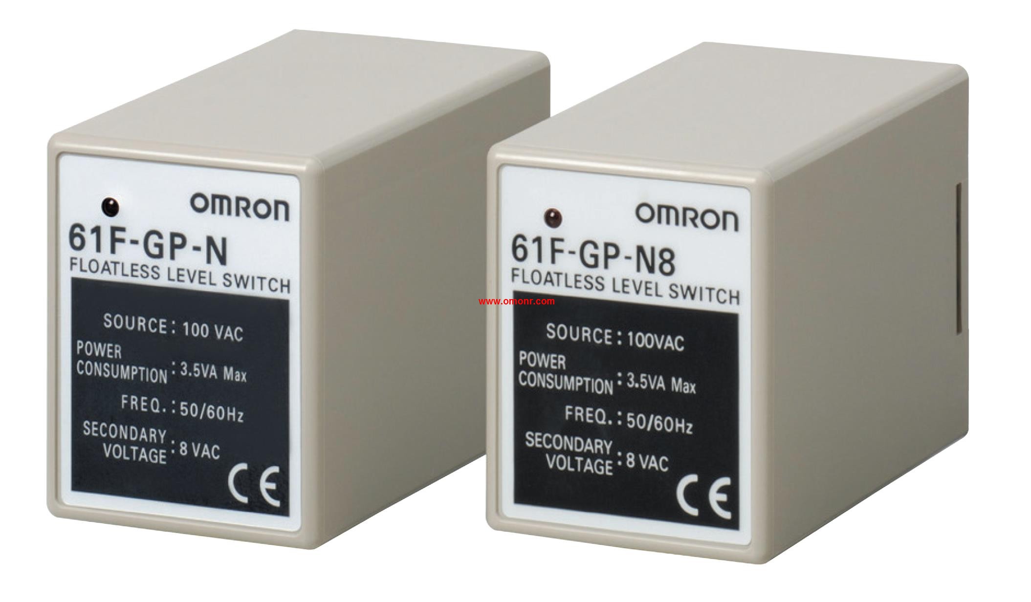 OMRON Floatless Level Switch (Compact, Plug-in Type) 61F-GP-N-TDL