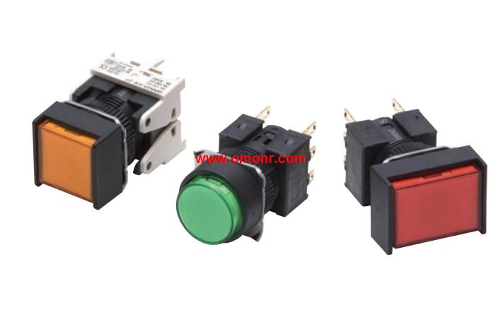 OMRON Pushbutton Switch A16-AAA-2