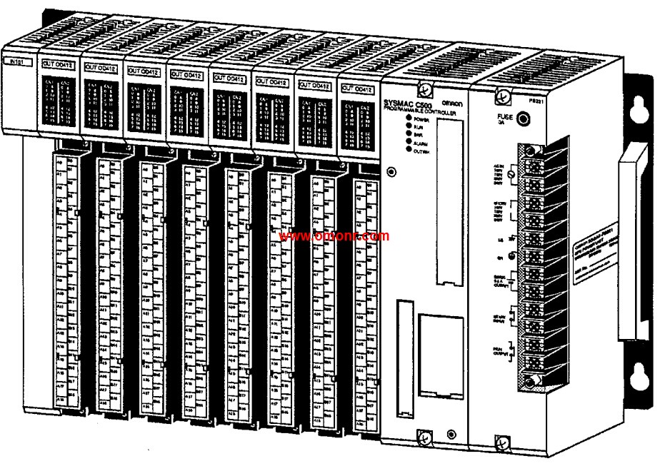 OMRON I/O Backplane C500-BI051(3G2A5-BI051)