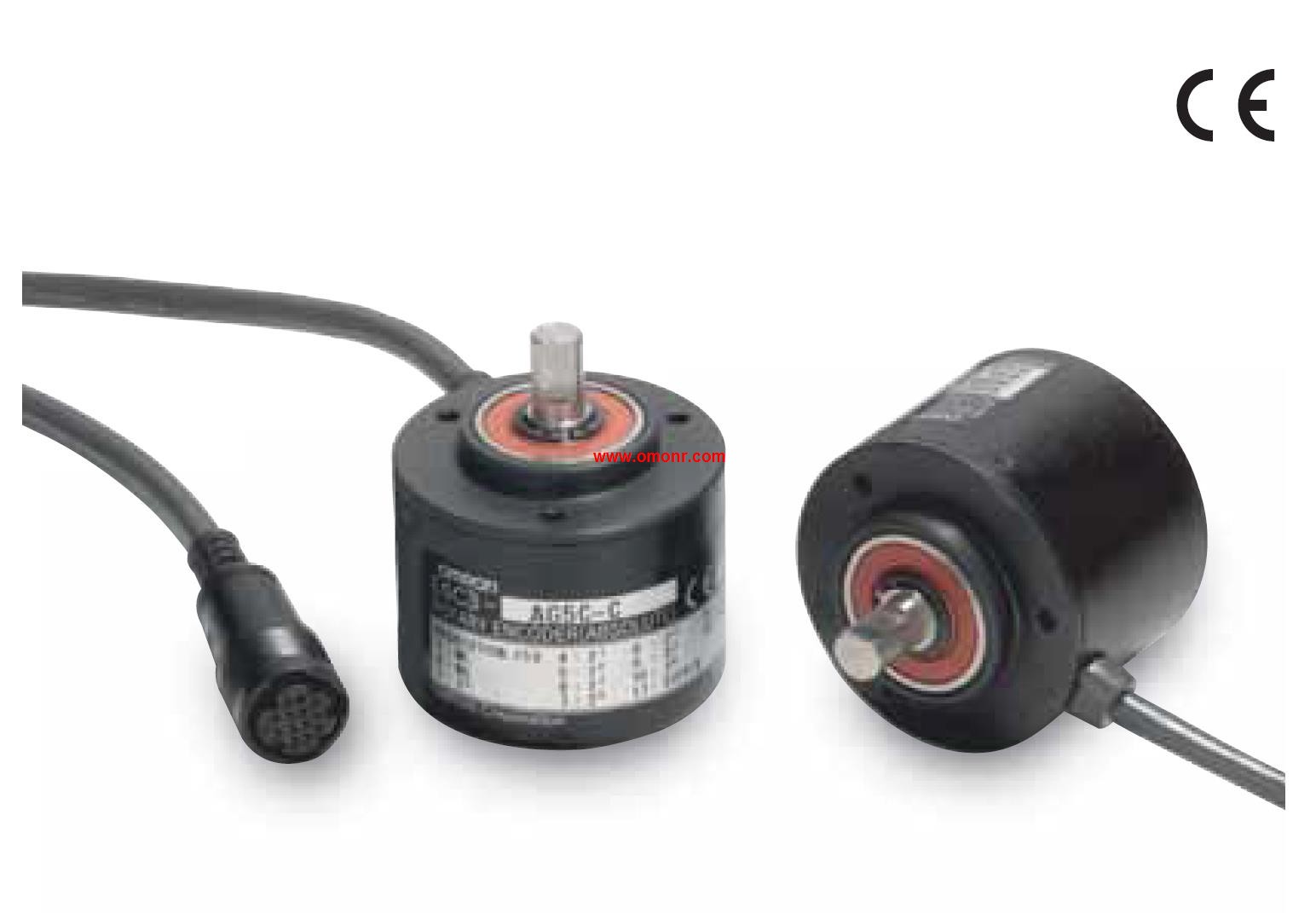 OMRON Slim Encoder with Diameter of 50 mm E6C3-AB5C