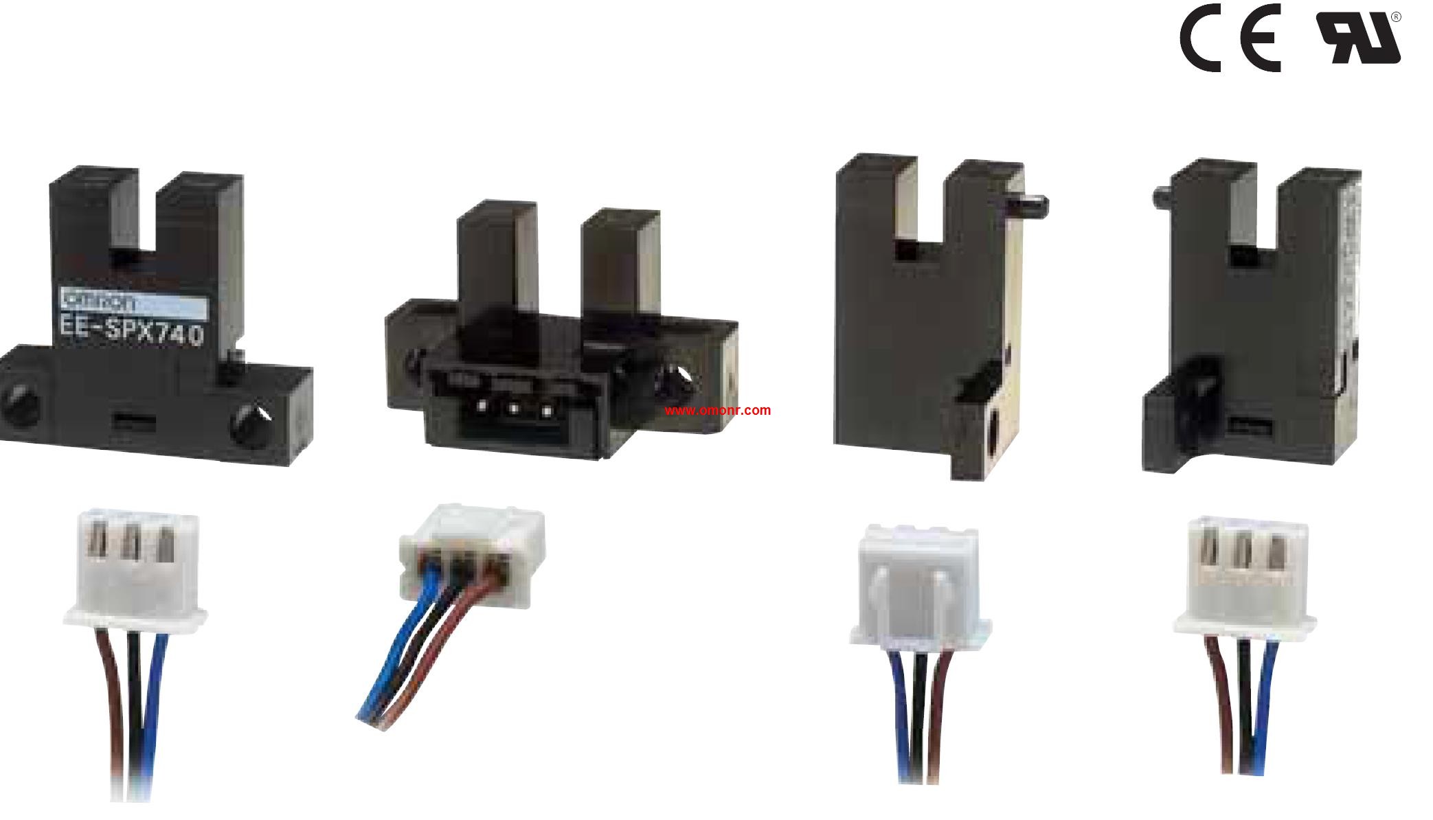 OMRON Slot-type Photomicrosensor with Connector EE-SPX840