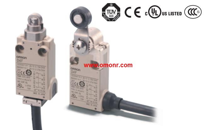 OMRON Small Safety Limit Switch D4F-102-1D