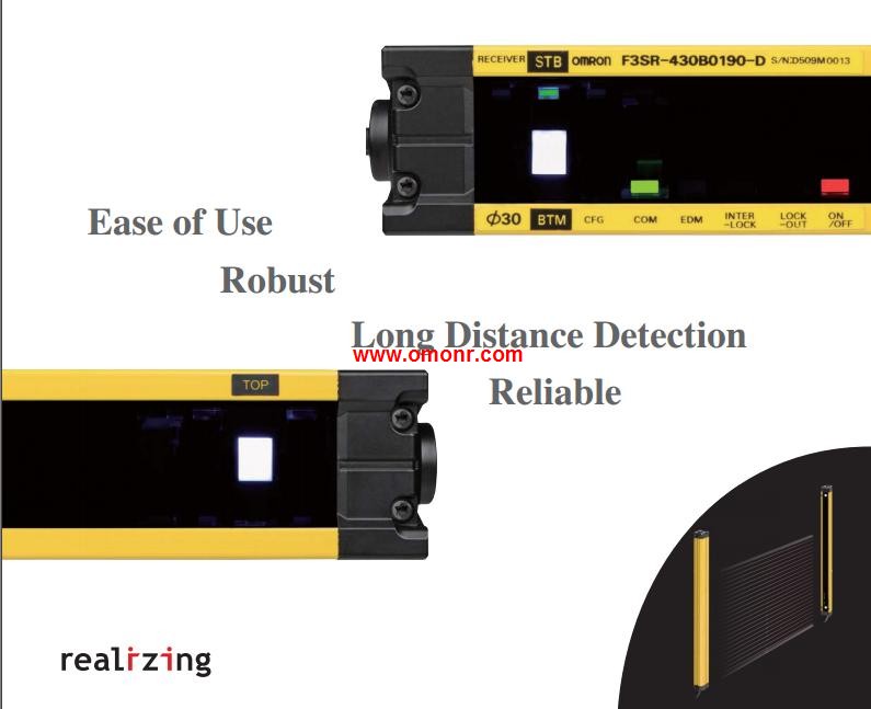 OMRON Safety Light Curtain F3SR-430B1470