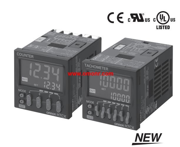 OMRON Multifunction Counter/Tachometer H7CX-A114S-N