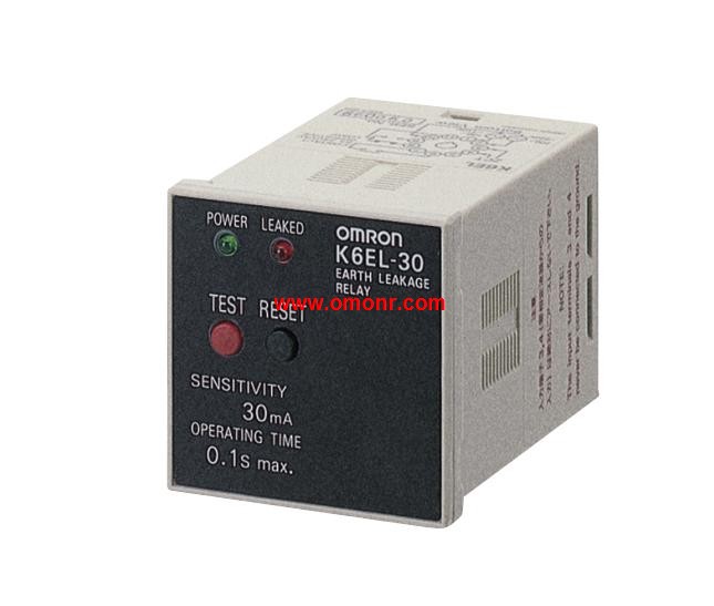 OMRON Ground Fault Relay K6EL-30