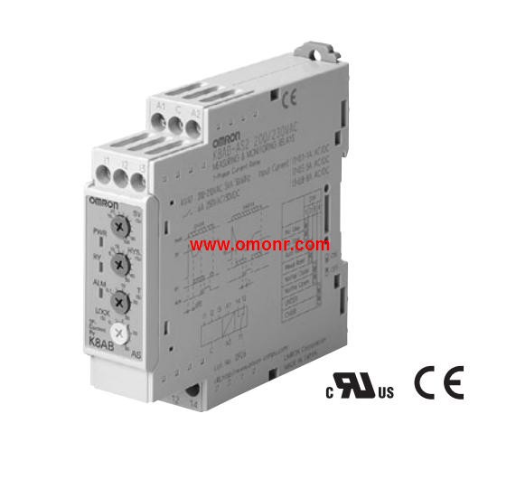 OMRON Single-phase Current Relay K8AB-AS1 AC100/115V