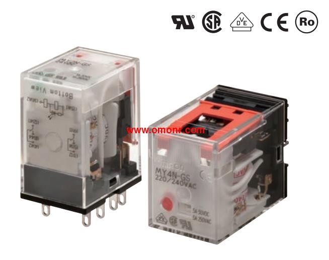 OMRON Miniature power relay MY2-GS AC220/240