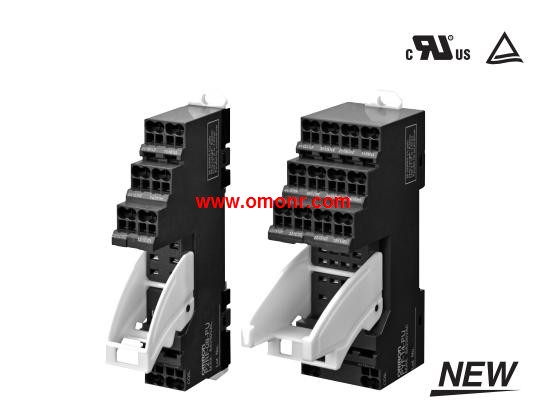 OMRON Plus Push-In terminal socket PYF-__-PU Series/P2RF-__-PU Series